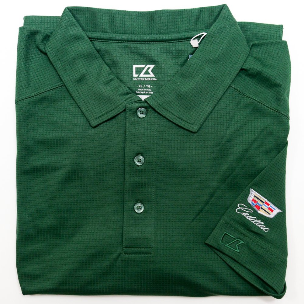 Mens Polo Cadillac T-Shirt Cutter & Buck Jersey